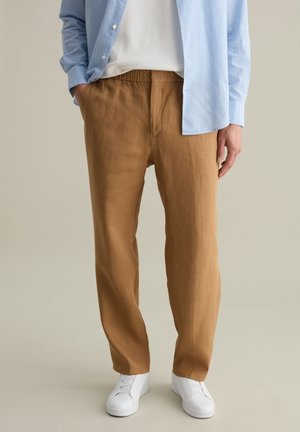 PIOMBO Pantaloni - light tobacco brown