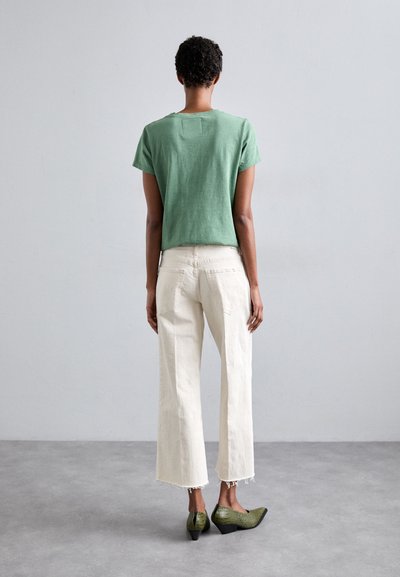 Mother THE MID RISE MAVEN ANKLE FRAY - Traperice ravnih nogavica - act natural