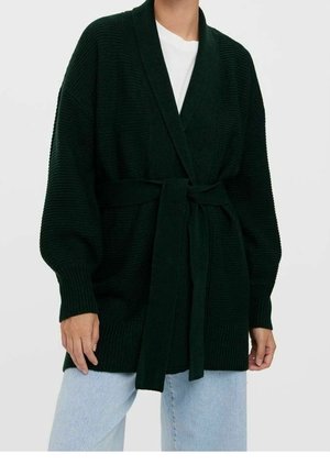 Vest - mottled dark green