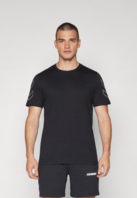 Hummel ELEMENTAL CHEVRON - T-shirts print - black