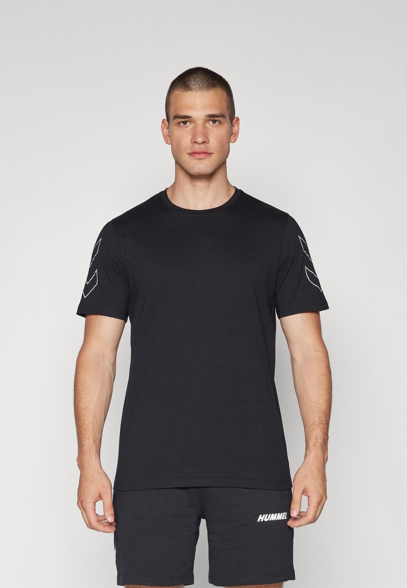 Hummel ELEMENTAL CHEVRON - T-shirts print - black