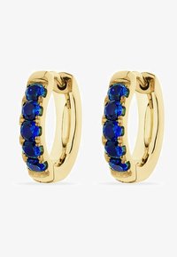 Non selezionato, blau- und gelbgoldfarben