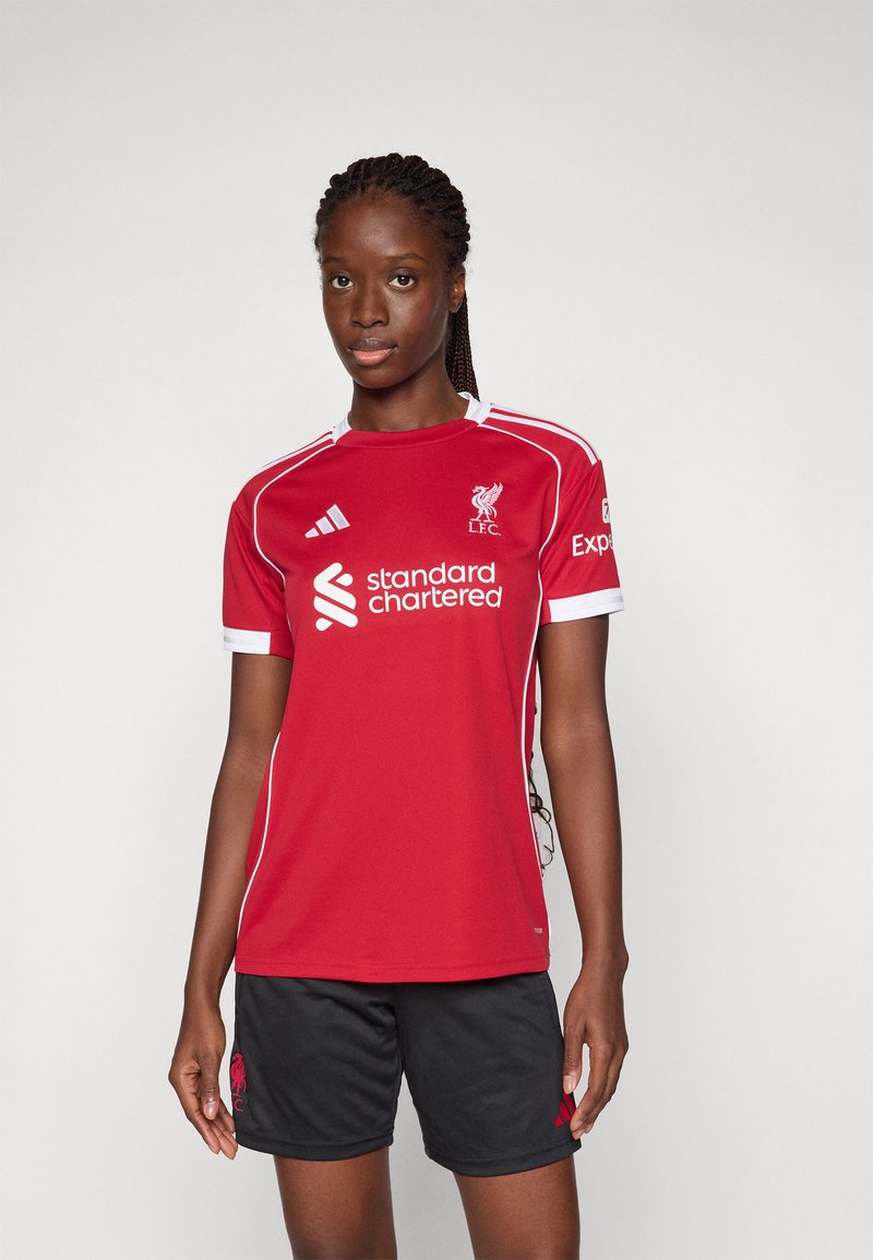 adidas Performance LIVERPOOL FC 25/26 HOME JERSEY - Klub merchandise - strawberry red