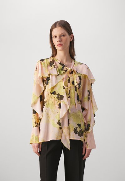Victoria Beckham ROMANTIC BLOUSE - Pusero - peach/lime