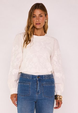DEBBY BRODERIE - Camicetta - ecru