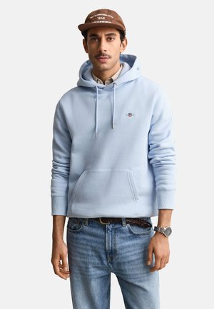GANT Kapucnis pulóver - fresh blue