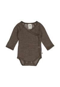 Müsli by GREEN COTTON LANGARM - Body - walnut melange