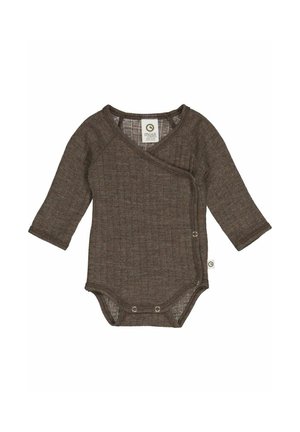 Müsli by GREEN COTTON LANGARM - Body - walnut melange