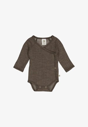 Müsli by GREEN COTTON LANGARM - Body - walnut melange
