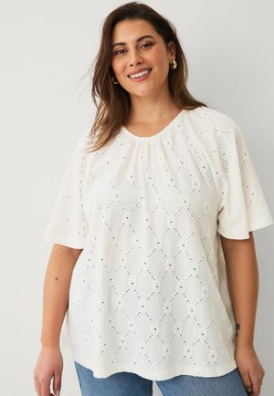 Ellos Plus collection IN WAREN - Blouse - offwhite