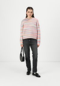 Pieces PCORMAN O NECK - Camisola - pink-a-boo