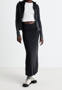 Weekday Strickjacke - black