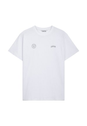 TWO SIDES - Tričko s potlačou - white grey