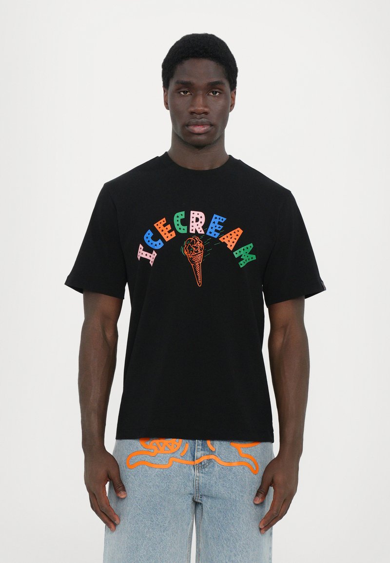 Icecream CONE - T-shirt print - black