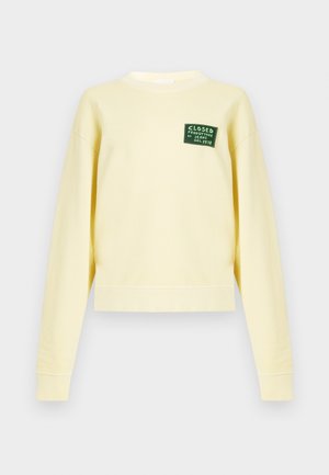 BASIC CREW NECK - Sweatshirt - soft lemon