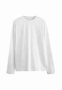 Next EDIT RELAXED FIT HEAVYWEIGHT - Bluză cu mânecă lungă - white
