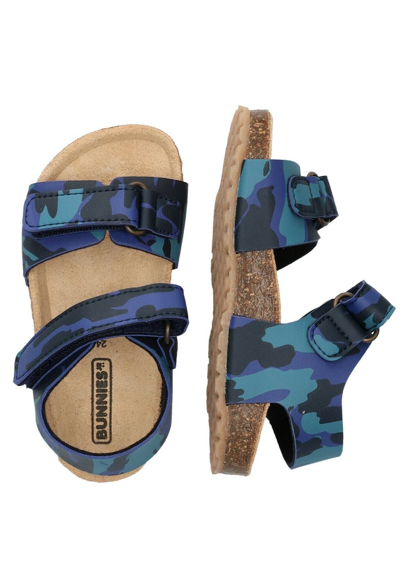 Kinder Riemchensandalen | Bunnies Riemensandalette blue/blau - EL51045 Kinder Riemchensandalen | Bunnies Riemensandalette blue/blau - EL51045