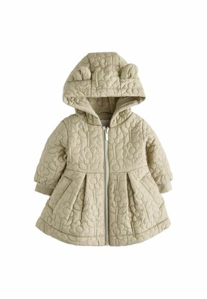 REGULAR FIT - Zimný kabát - sage green flower
