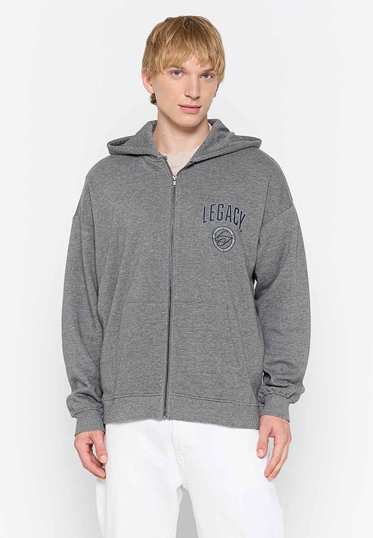 Only & Sons Sweater met rits grijs Only & Sons Sweater met rits grijs