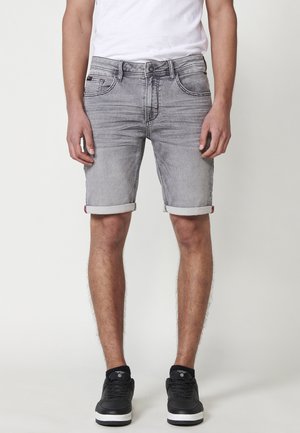 Short en jean - denim gris   grey denim