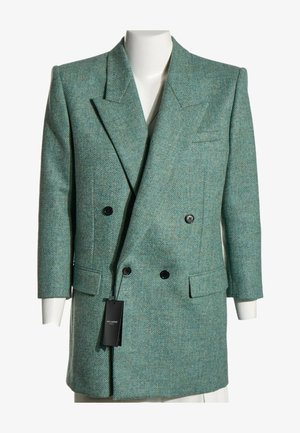 Saint Laurent, Manteau court - turquoise