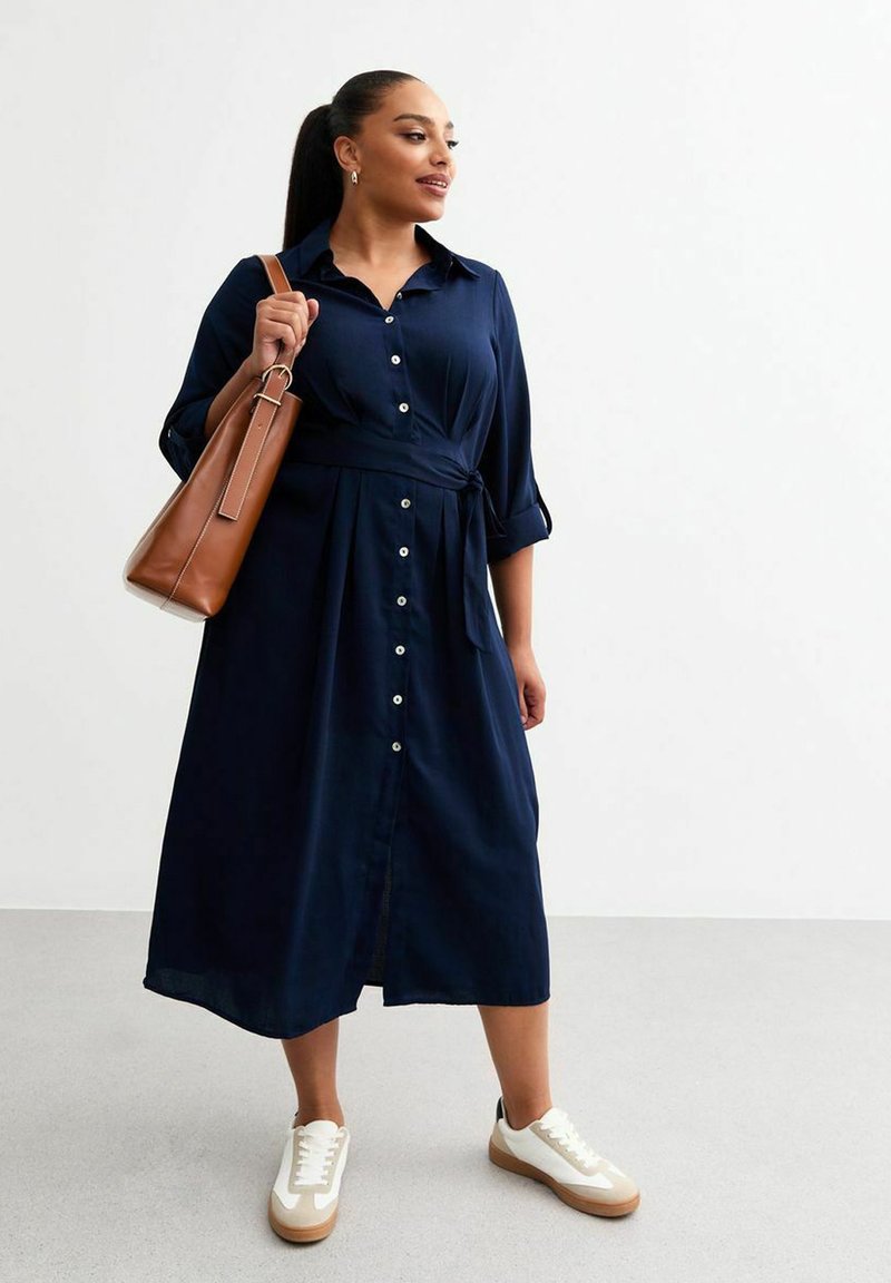 New Look Curves Blousejurk - navy