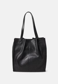LEATHER - Bolso shopping - black