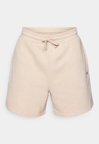EVERYDAY UNBRUSHED RELAXED SHORTS - Träningsshorts - light greige