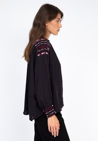 AN'GE SOURRIA - Blouse - noir