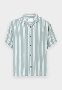 JJEJEFF STRIPE RESORT SS SN - Camisa - iceberg green