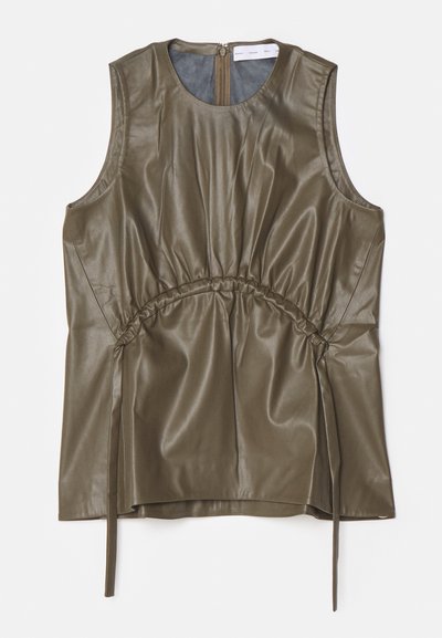 Proenza Schouler White Label DRAWSTRING - Μπλούζα - wood