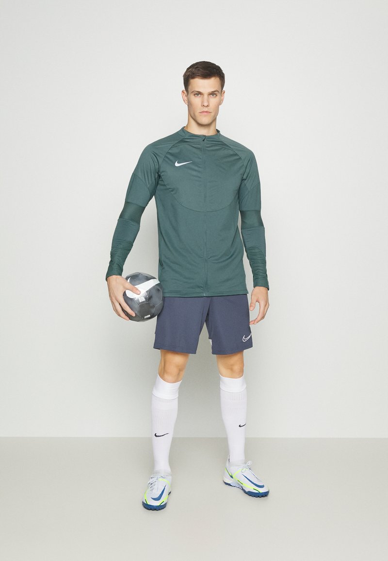 Nike Performance STRIKE WINTERIZED DRILL - Top s dlouhým rukávem - mineral slate/reflective silver