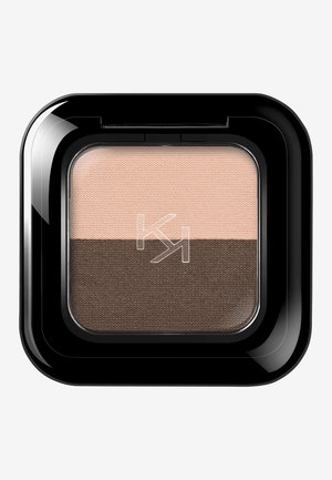 BRIGHT DUO EYESHADOW - Ombretto - 17 metallic beige/satin ebony