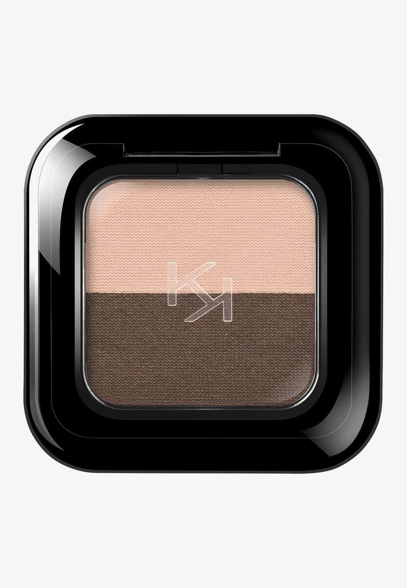 KIKO Milano - BRIGHT DUO EYESHADOW - Sombra de ojos - 17 metallic beige/satin ebony, Ampliar