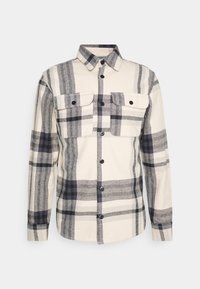 Jack & Jones PREMIUM JPRBLUDARREN OVERSHIRT - Jas - off-white/black