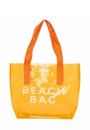 BEACH BAG PRINTED SHOULDER BAG - Strandaccessoire - orange