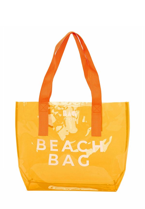 BEACH BAG PRINTED SHOULDER BAG - Strandaccessoire - orange