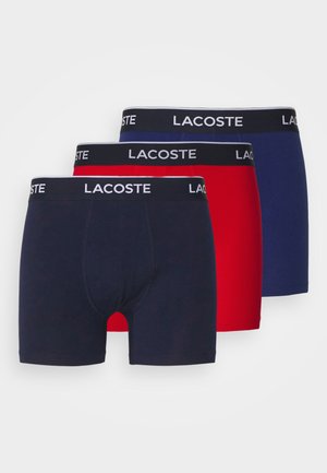 3 PACK - Calzoncillos - navy blue/red/methylene