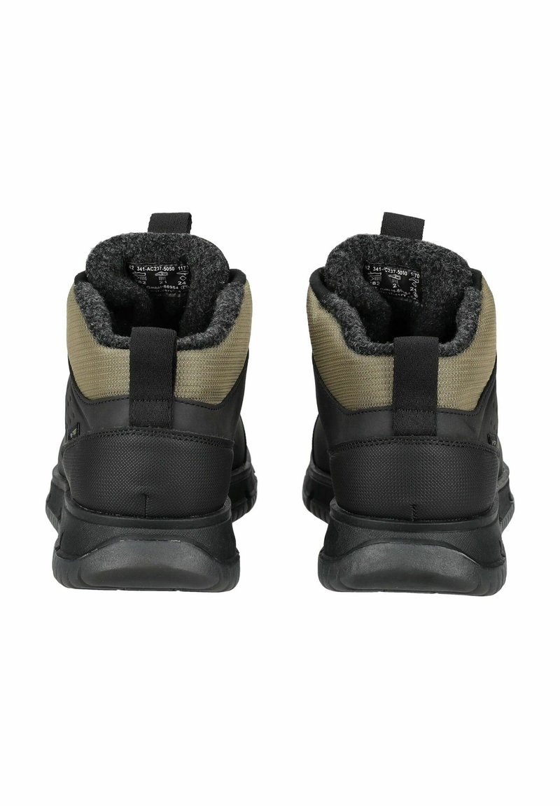 Bugatti Pallario Veterschoenen zwart Nubuck