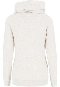 Urban Classics RAGLAN HIGH NECK  - Pulover s kapuco - offwhite melange