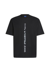 VERTICAL LOGO - T-shirts med print - black