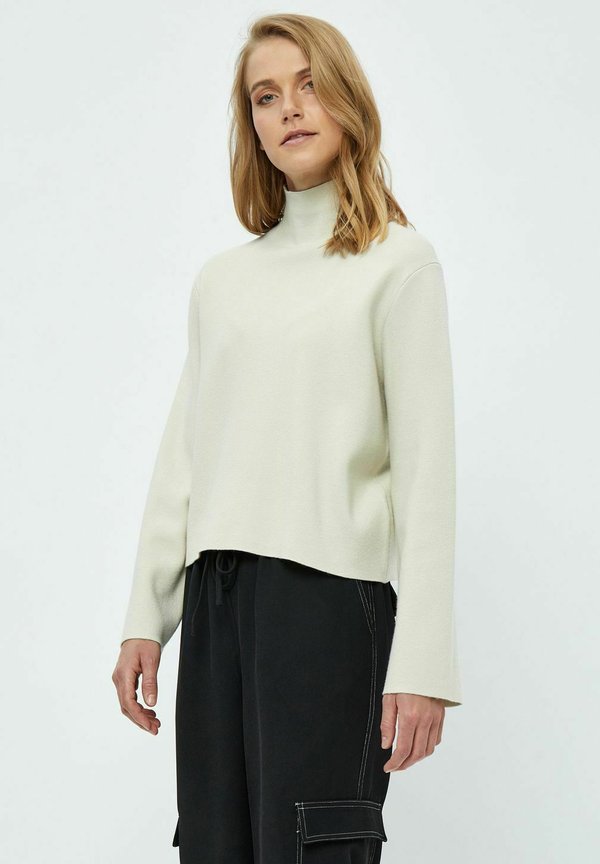 LUPI HIGH NECK  - Strickpullover - light birch