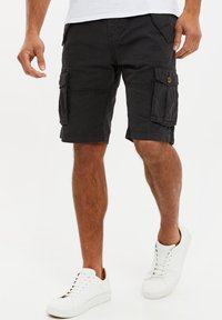 Threadbare - THBLUGO - Shorts - black Thumbnail Image 1