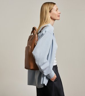 Le Tanneur, ZIPPÉ SOPHIE - Tagesrucksack - brown