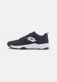 Lotto MIRAGE 600 ALR - Multicourt tennis shoes - navy blue/all white