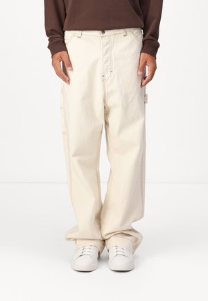 Snekkerjeans - white