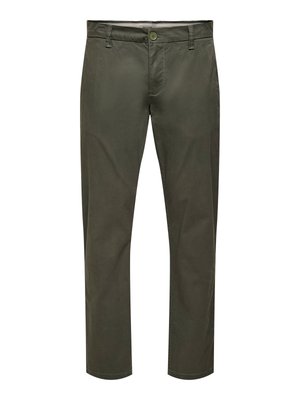 Only & Sons, ONSWEFT REG TWILL 0595 CHINO PANT NOOS - Chino - beluga