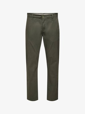 Only & Sons, ONSWEFT REG TWILL 0595 CHINO PANT NOOS - Chino - beluga
