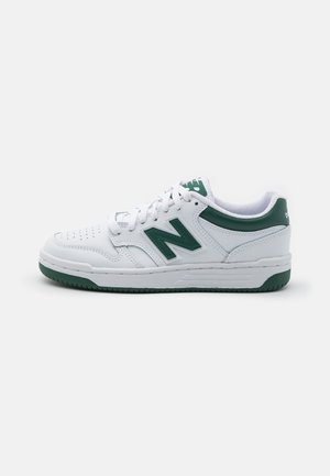 480 UNISEX - Sneakers basse - white/green