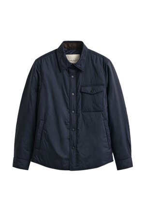 GANT, ULTRA LIGHT PADDED OVERSHIRT - Jas - evening blue